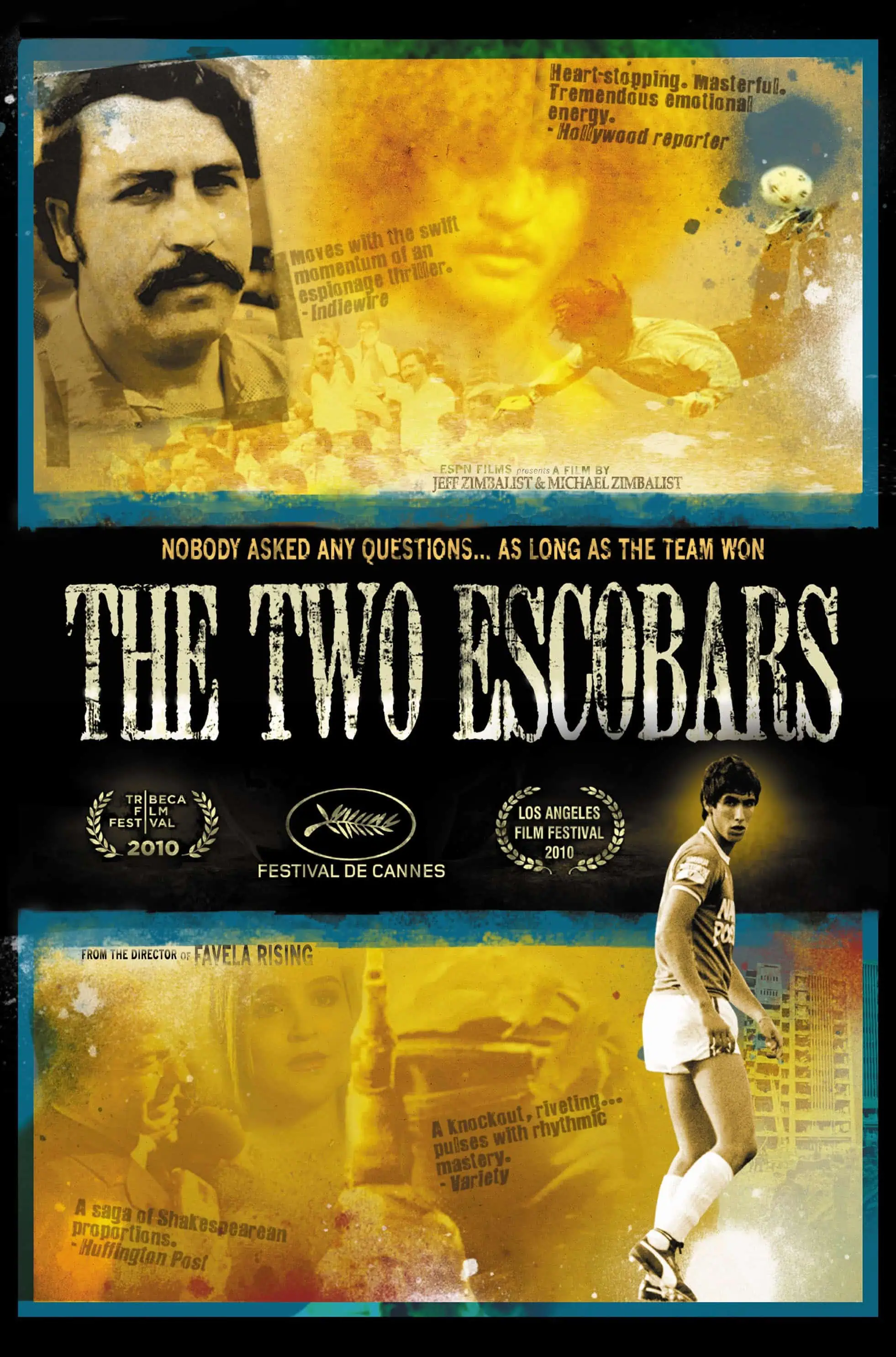 Poster Film The Two Escobars. Foto: imdb