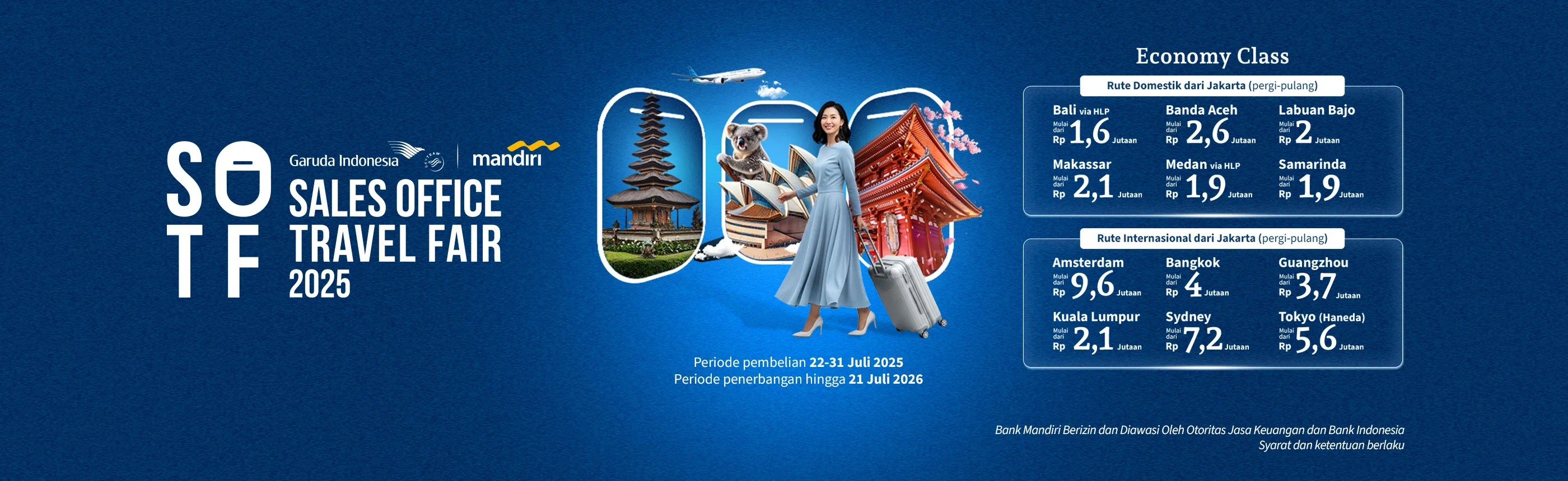 Garuda Indonesia Gelar Sales Office Travel Fair 2025, Tawarkan Harga Spesial Tiket Penerbangan
