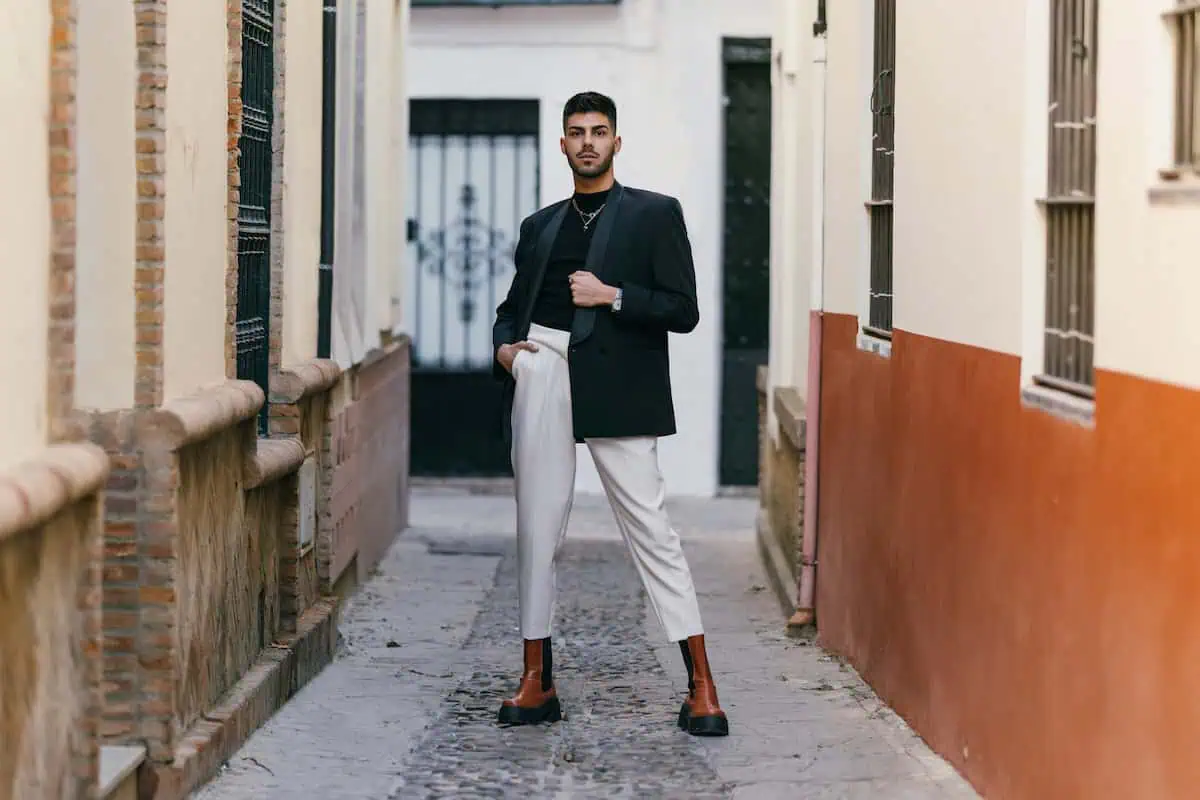 High-Waisted Trousers