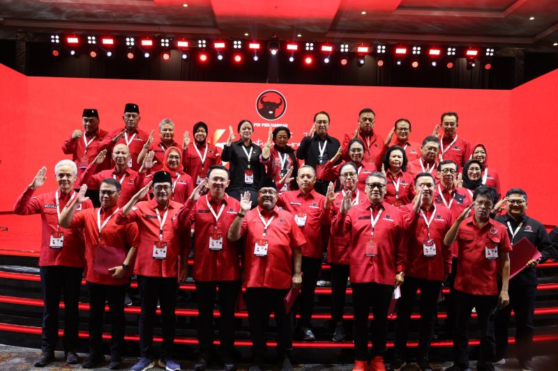 PDIP Resmi Umumkan Kepengurusan DPP 2025–2030, Nama Hasto Belum Absen