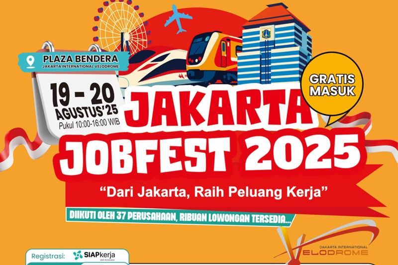 Jakarta Jobfest 2025 di Velodrome, Pemprov Janjikan Bursa Kerja Tanpa Antrean