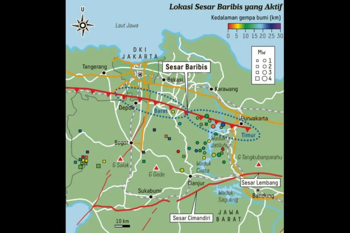 Sesar Baribis Adalah Ancaman Gempa? Kenali Patahan Aktif di Jakarta dan Dampaknya