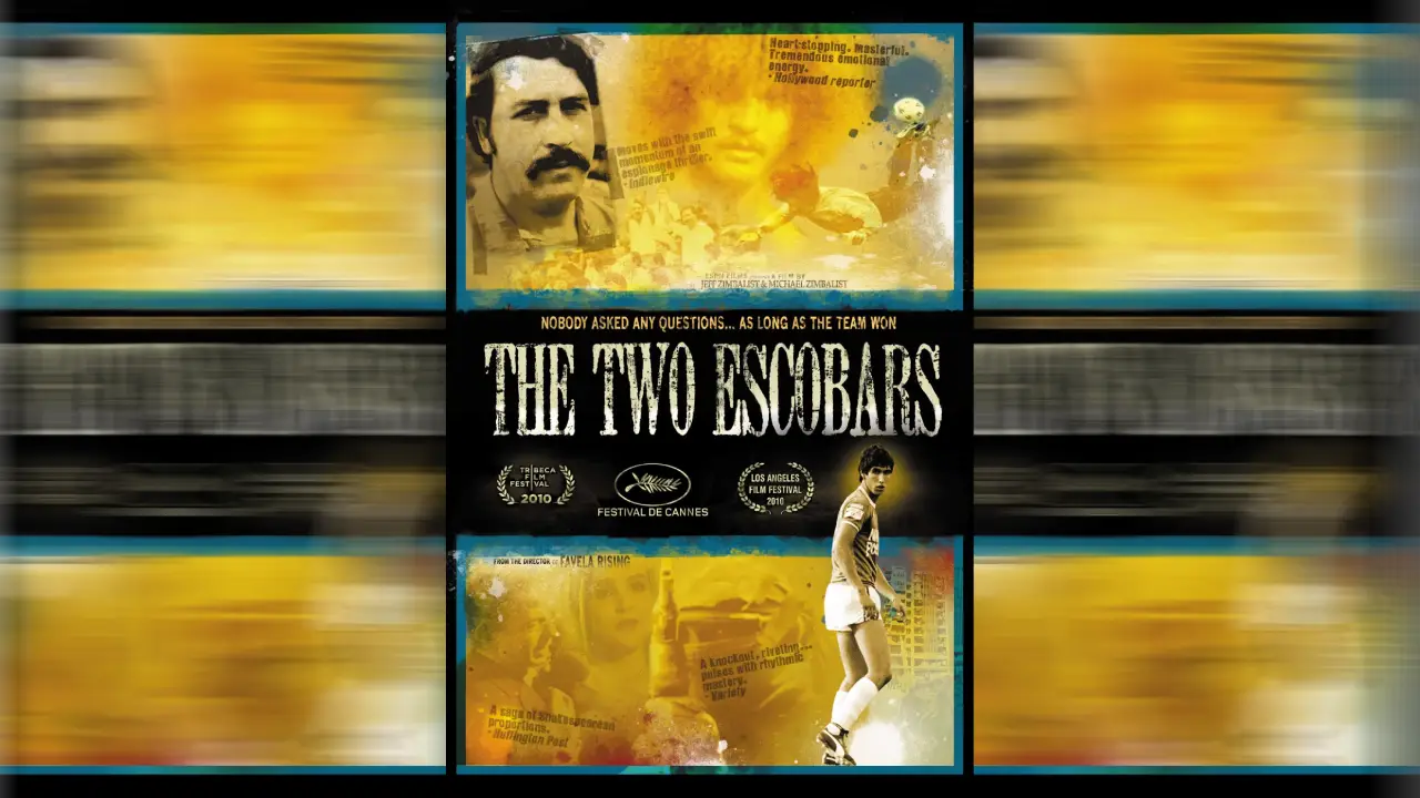 Poster Film The Two Escobars. Foto: imdb