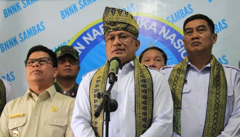 BNN Perkuat Pencegahan Narkoba Perbatasan dengan Kantor di Sambas