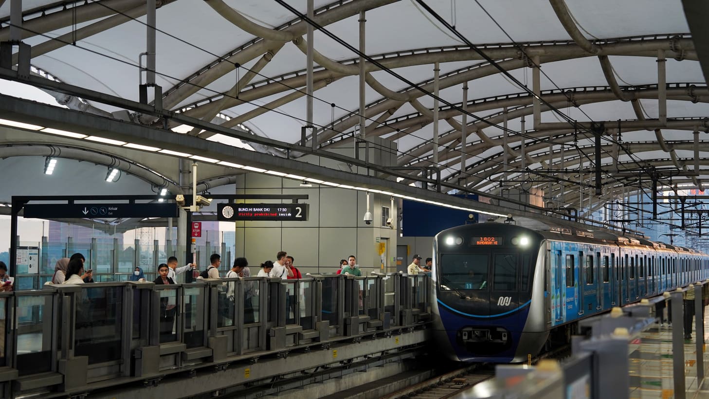 Kebakaran di Fatmawati Tidak Ganggu Operasional MRT