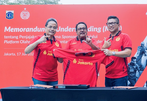 Bank Jakarta Jalin Kemitraan Sponsor dengan Persija