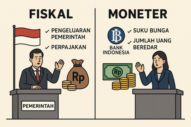 Kebijakan Fiskal vs Moneter: Perbedaan Utama dan Perannya dalam Ekonomi Indonesia