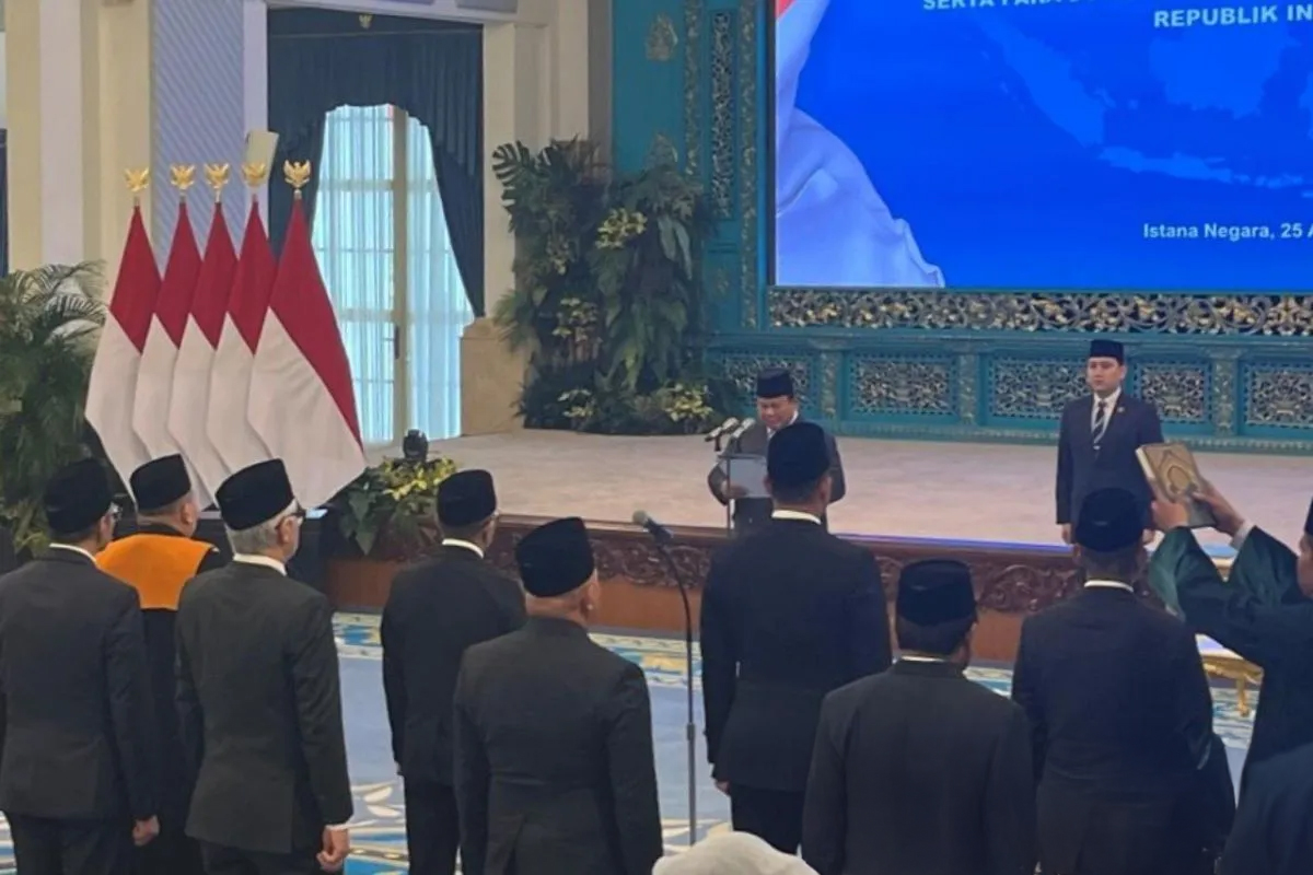 Prabowo Resmi Lantik Delapan Duta Besar RI