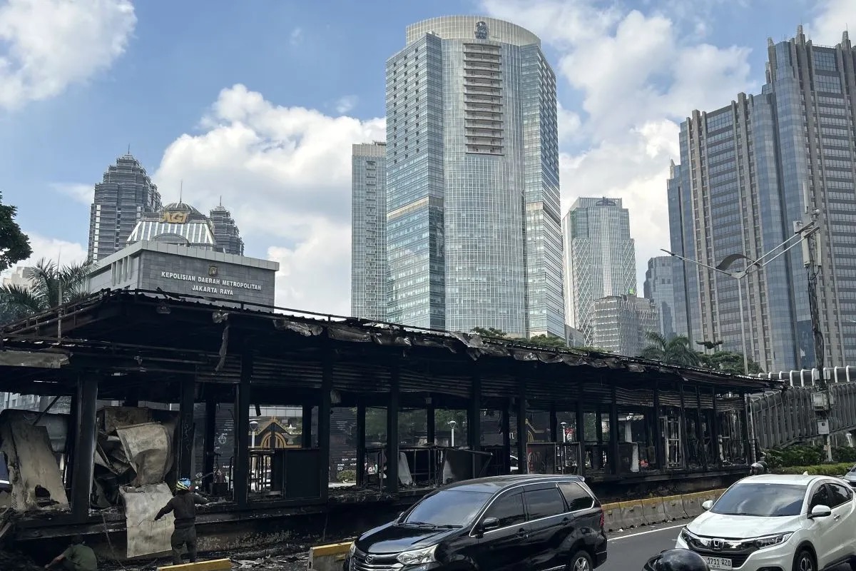 Kerugian Infrastruktur Pascademo di Jakarta Capai Rp55 Miliar