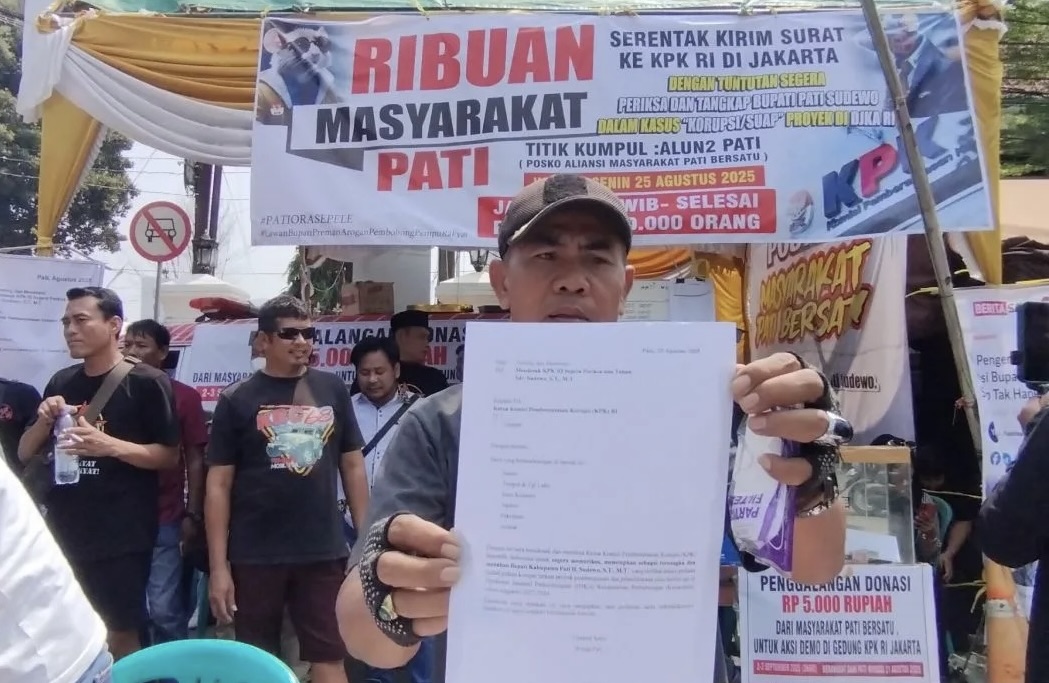 Ramai - Ramai Kirim Surat Ke KPK, Warga Pati Desak Sudewo Ditetapkan Jadi Tersangka