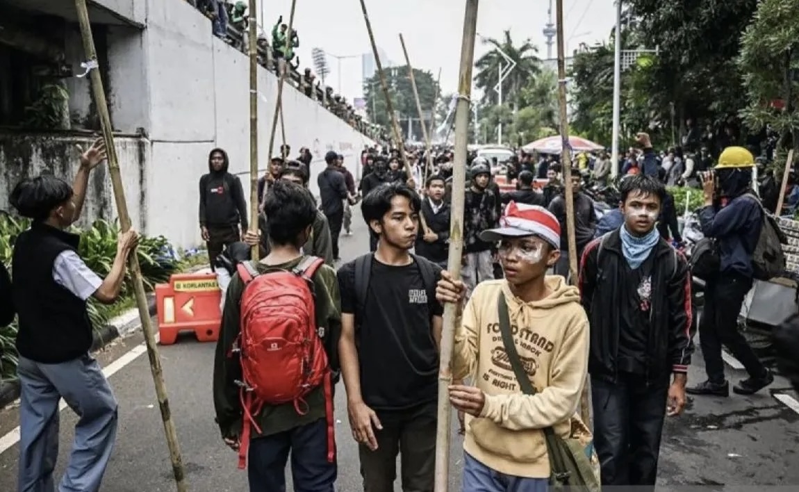 KPAI Kawal 203 Anak yang Ditangkap Dalam Aksi Demonstrasi Di Depan DPR