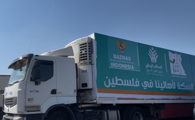 Indonesia Kirim 10 Truk Berisi 15.000 Paket Bantuan Gaza Lewat Mesir