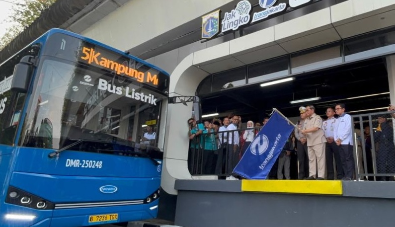 Halte Senen Sentral Berganti Nama Jadi Halte Jaga Jakarta
