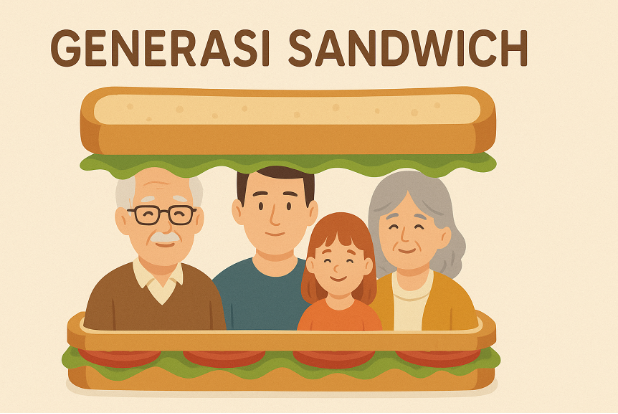 Studi YouGov: 46% Generasi Sandwich di Indonesia Alami Stagnasi Pendapatan