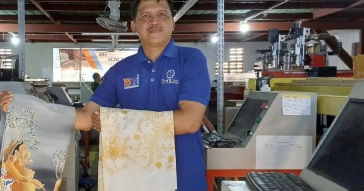 IKM Lokal Ciptakan Mesin Kontrol Jaga Produksi Batik Efisien