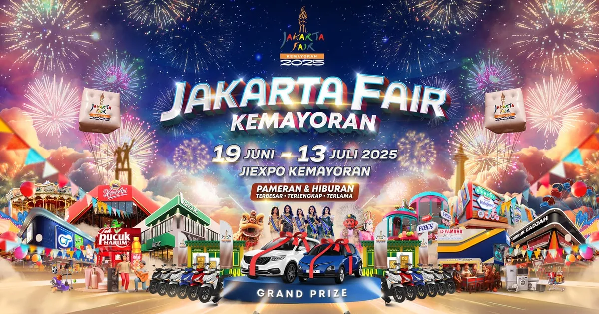 PRJ 2025 Segera Hadir! Ini Jadwal, Harga Tiket, dan Cara Beli Terbaru