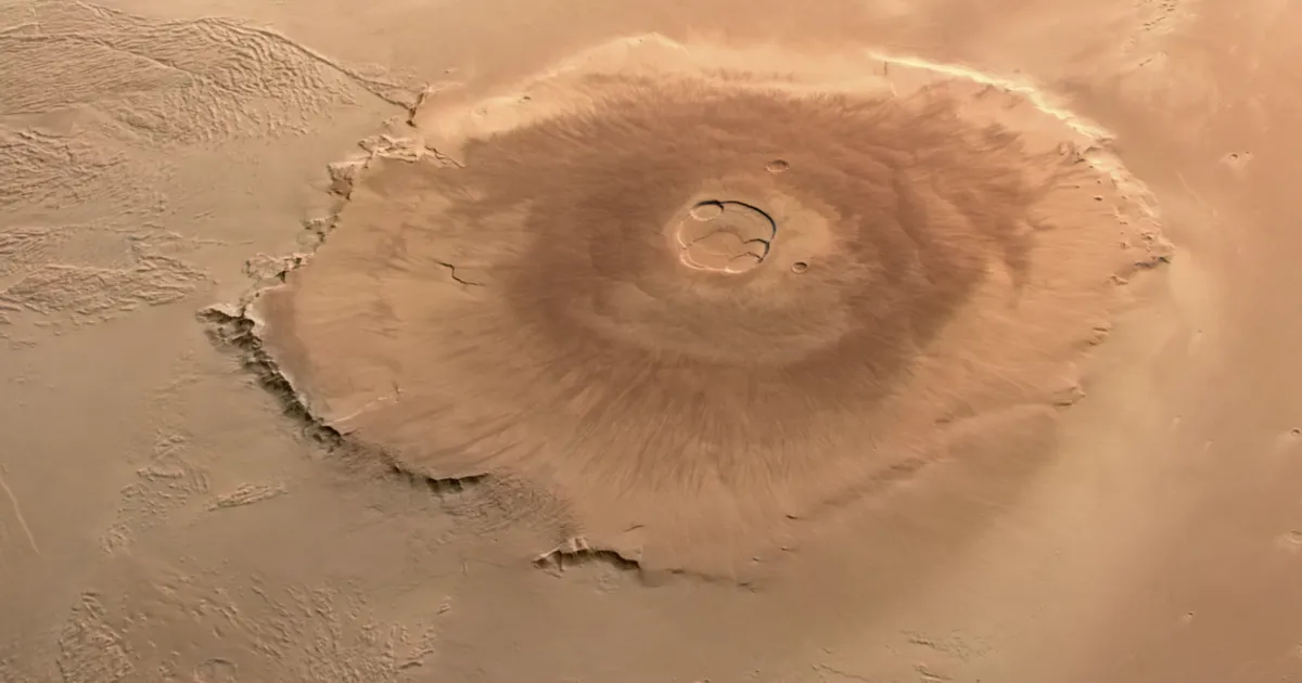 Olympus Mons, Gunung Berapi Tertinggi di Tata Surya yang Menjulang 21 Km