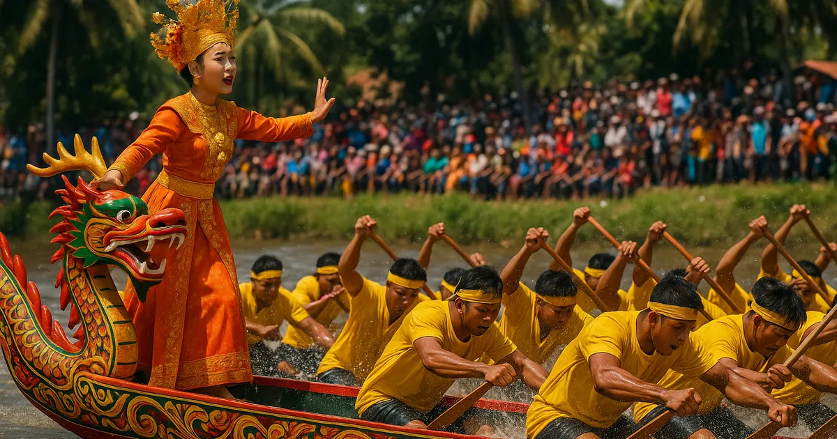 Aura Farming Viral TikTok, Angkat Tradisi Pacu Jalur Riau